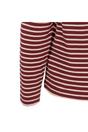 Wine Karen Yarn Dyed Stripe Shirt, Image 5 of 5