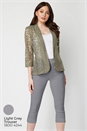 KHAKI Petal Lace Jacket, Image 9 of 9