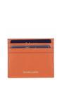 Orange Real Leather Card Holder & Key Ring Gift Set, Image 5 of 5
