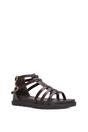 Brown XY LONDON Brown 'Haden' Flatform Gladiator Sandals With Chunky Sole, Image 2 of 6