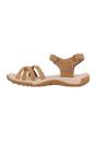 Tan Salina Leather Walking Sandals, Image 2 of 3