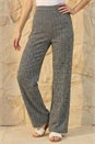 Grey Herringbone Stretch Trouser, Image 2 of 5