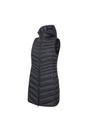 Black Florence Padded Long Gilet, Image 4 of 5
