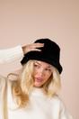 Black Soft Bucket Hat, Image 1 of 4