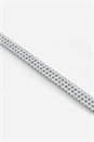 Silver Triple Layer Tennis Bracelet, Image 2 of 2
