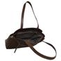Tan 'JUDITH' Croc Real Leather Shoulder Bag, Image 2 of 4