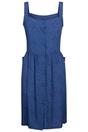 Navy Mita Casual Dress, Image 1 of 2