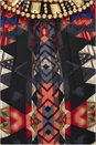 Orange Tribal Print Maxi Dress, Image 5 of 5