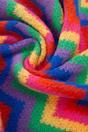 Multi Zig Zag Stripe Winter Scarf, Image 5 of 5