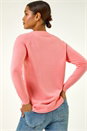 Rose Soft Crew Neck Jumper, Image 1 of 6