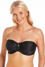 Black Camille Lingerie Black Strapless Underwired Multiway Bra, Image 1 of 5