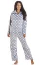 Grey Spot Print Pyjama Set, Image 1 of 5