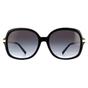 Black Michael Kors Black Square Black Gold Light Grey Gradient Sunglasses, Image 1 of 6