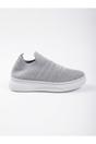 Black iKrush Black Grace Knit Slip On Trainers, Image 6 of 8