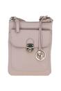 Beige Real Leather Crossbody Bag, Image 1 of 4