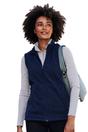 Navy Microfleece Body Warmer, Image 1 of 4