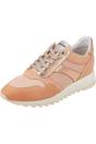Peach Tabelya Leather Trainers, Image 1 of 6