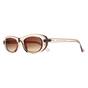 Brown Atum Brown Oval Shiny Transparent Beige Silver Brown Gradient Noctis, Image 2 of 3