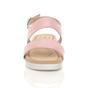 Light Pink AJVANI Light Pink Flatform Strappy Slingback Sandals, Image 6 of 6