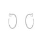 Silver Spero Silver Sterling Silver Stud Hoop Earring, Image 1 of 1