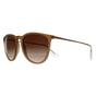 Beige Round Polished Rubber Beige Gradient Brown RB4171 Erika, Image 2 of 3