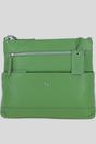 Green Ashwood Leather Green 'Derby' Stylish Real Leather Shoulder Bag, Image 1 of 5