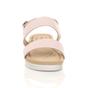 Natural AJVANI Natural Flatform Strappy Sandals, Image 6 of 6