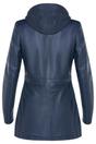 Navy Hooded Parka Jacket-Oakengates, Image 4 of 5