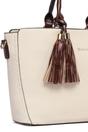 Cream Twin Handle Shoulder Bag, Image 2 of 2