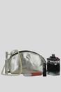 Gold 'Philippa' Real Leather Makeup Bag, Image 2 of 4