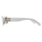 White Miu Miu White Rectangle White Ivory Dark Grey MU08ZS, Image 3 of 4