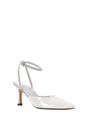 Grey 'Tori' Pointed Toe Stiletto Heels With Ankle Strap, Image 2 of 6