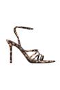 Multi Solania Leopard Print Sandals, Image 4 of 4