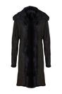 Dark Brown Toscana Sheep Suede Leather Trench Coat, Image 1 of 8
