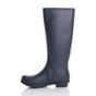 Navy Blue AJVANI Navy Blue Waterproof Wellington Boots Wellies, Image 3 of 6