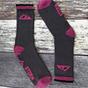 Purple 3 Pack Lightweight Cotton Hiking Socks, Image 4 of 5