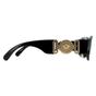 Black Versace Black Rectangle Black Dark Grey VE4361 Sunglasses, Image 4 of 4