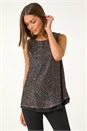 Multi Split Back Sequin Top, Image 1 of 5