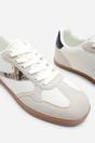 White Anaiah Low Profile Side Panel Detailed Trainer, Image 5 of 6