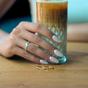Silver Sterling Silver Plain Polished Wishbone V Ring, Image 8 of 8