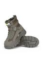 Brown Womens Combat High Ankle Boots-ASPHA-COM, Image 4 of 7