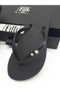Black Crystal Diamond Luxury Flip Flops, Image 2 of 4