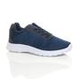 Navy Blue AJVANI Navy Blue Lace Up Memory Foam Trainers, Image 1 of 6