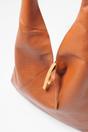 Tan Italian Leather Shoulder Bag, Image 2 of 2