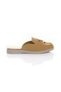 Camel AJVANI Camel Flat Slip On Open Back Loafers Mules, Image 2 of 4