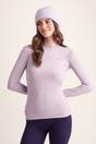Lavendar Snowdon Thermal Crew Neck Base Layer, Image 1 of 5