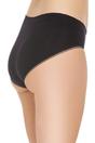 Black 3 Pack Seamless High Leg Briefs, Image 2 of 3