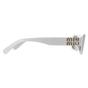 White Miu Miu White Rectangle White Ivory Dark Grey MU08ZS, Image 4 of 4