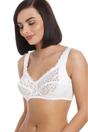White Non Wired Soft Cup Lace Bra, Image 2 of 5