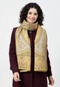 Multi Kashmiri Jamawar Scarf, Image 3 of 4